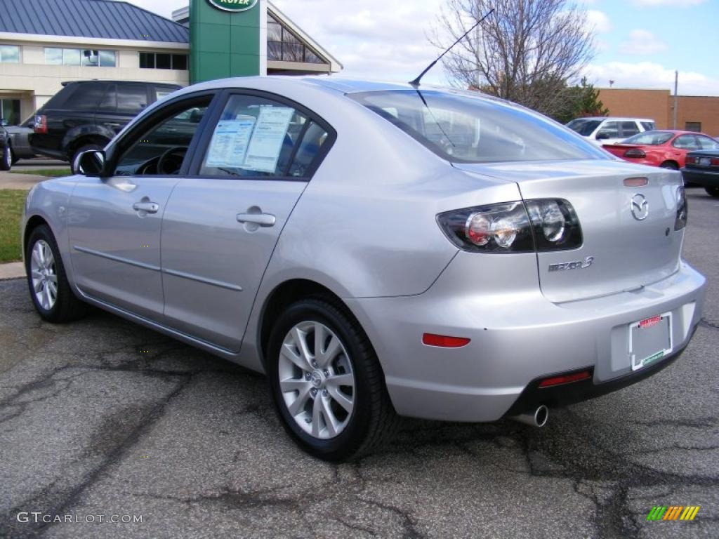 Sunlight Silver Metallic 2008 Mazda MAZDA3 i Touring Sedan Exterior Photo #39137034