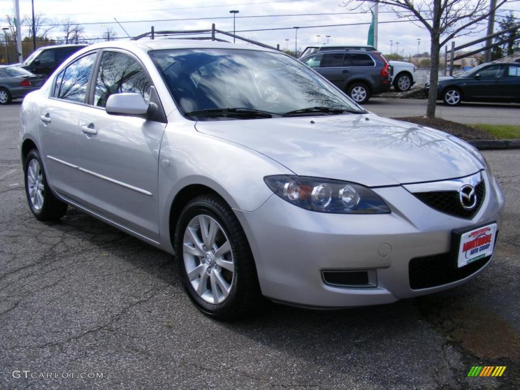 Sunlight Silver Metallic 2008 Mazda MAZDA3 i Touring Sedan Exterior Photo #39137102