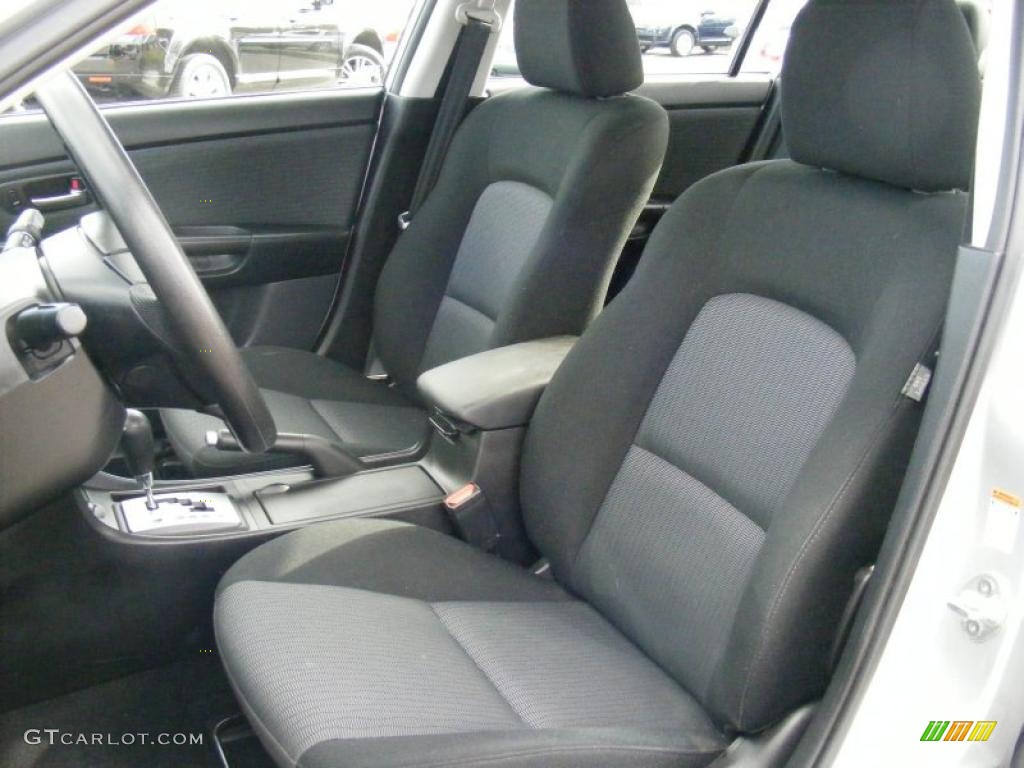 Black Interior 2008 Mazda MAZDA3 i Touring Sedan Photo #39137138