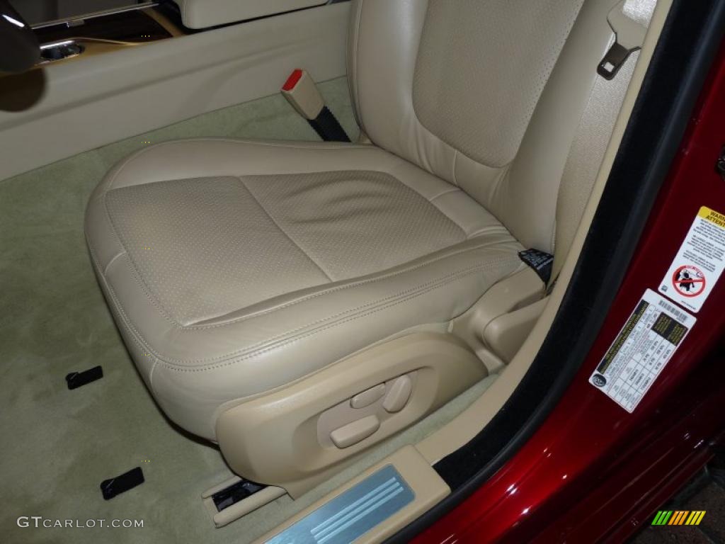 Barley Interior 2010 Jaguar XF Premium Sport Sedan Photo #39137450