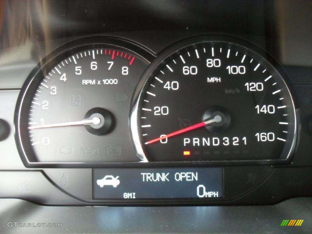 2011 Cadillac DTS Premium Gauges Photo #39138050
