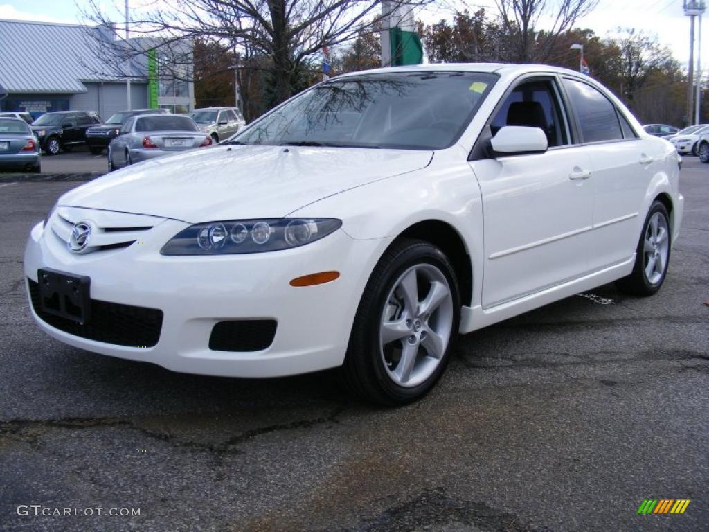 Performance White 2008 Mazda MAZDA6 i Grand Touring Sedan Exterior Photo #39138594