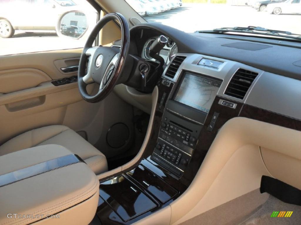 2011 Cadillac Escalade Luxury AWD Cashmere/Cocoa Dashboard Photo #39139486