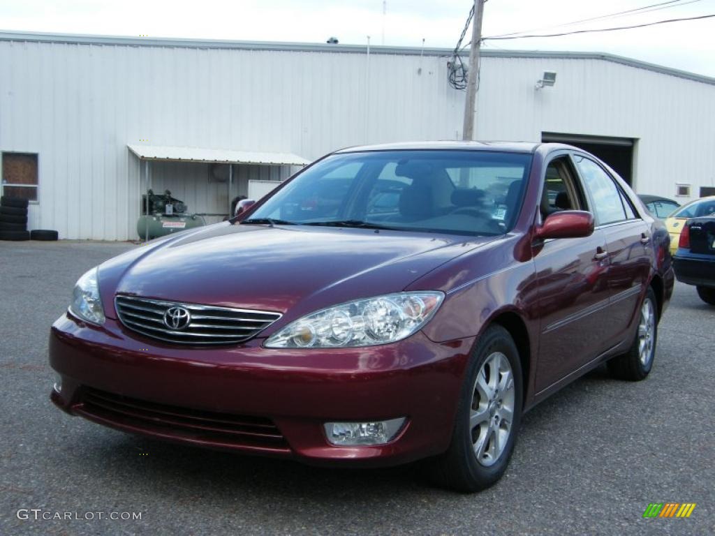 Salsa Red Pearl 2005 Toyota Camry XLE V6 Exterior Photo #39140830