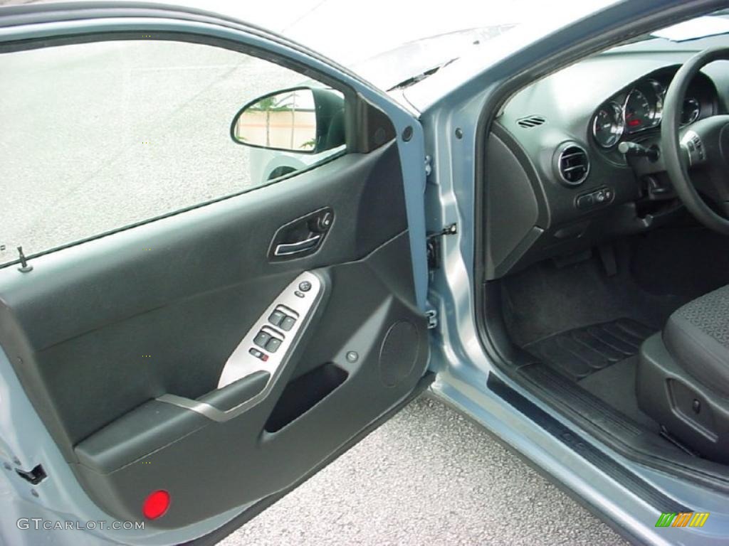 Ebony Interior 2007 Pontiac G6 V6 Sedan Photo #39141934
