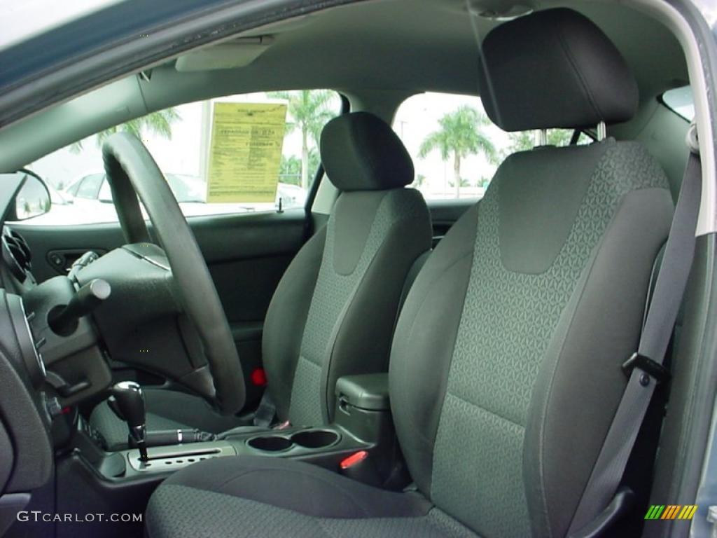 Ebony Interior 2007 Pontiac G6 V6 Sedan Photo #39141942