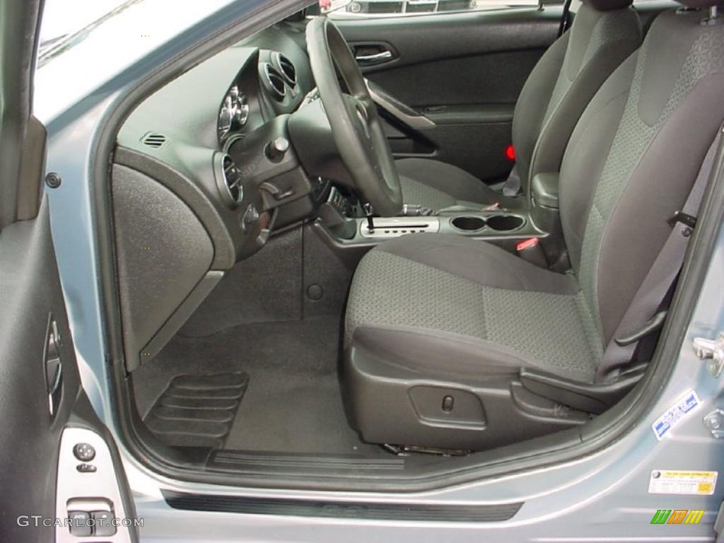 Ebony Interior 2007 Pontiac G6 V6 Sedan Photo #39141954