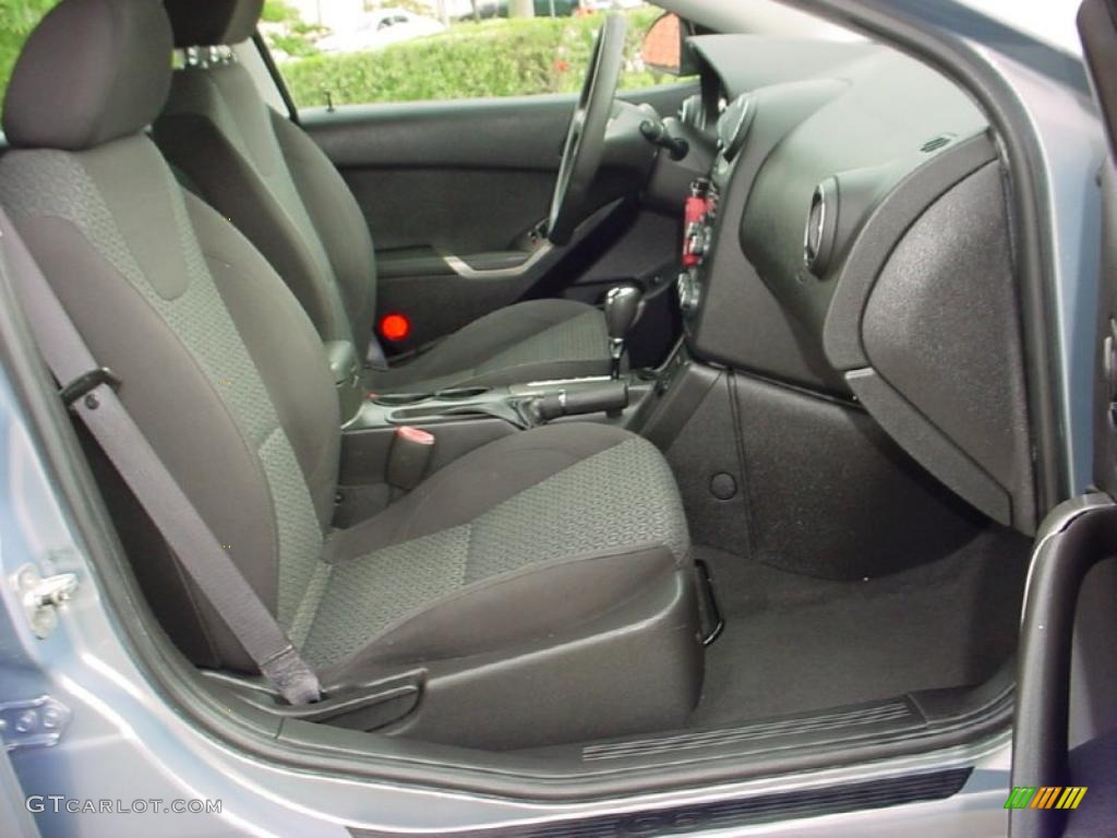 Ebony Interior 2007 Pontiac G6 V6 Sedan Photo #39141970