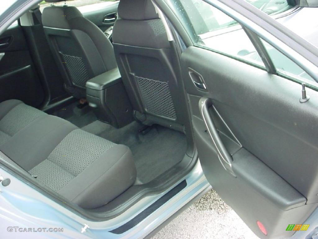Ebony Interior 2007 Pontiac G6 V6 Sedan Photo #39141974