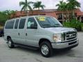 2010 Ingot Silver Metallic Ford E Series Van E350 XLT Passenger  photo #1