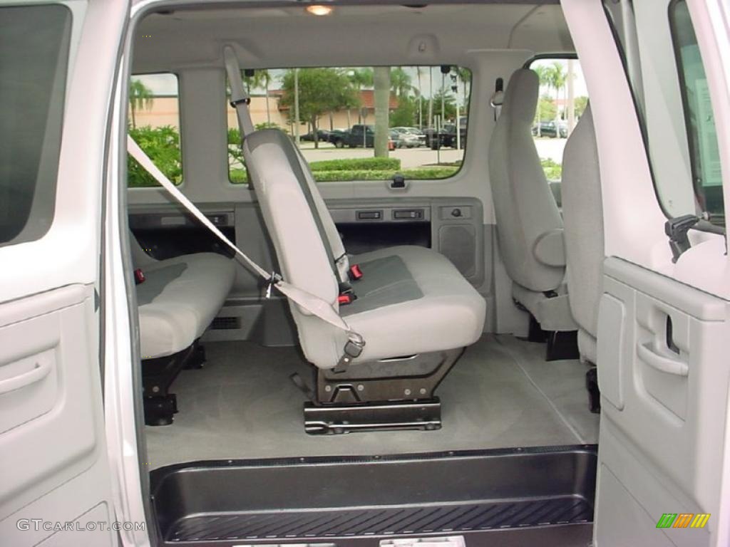 Medium Flint Interior 2010 Ford E Series Van E350 XLT Passenger Photo #39142786