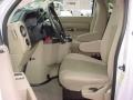 Medium Pebble 2010 Ford E Series Van E350 XLT Passenger Interior Color