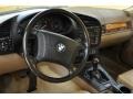 1996 BMW 3 Series Beige Interior Dashboard Photo