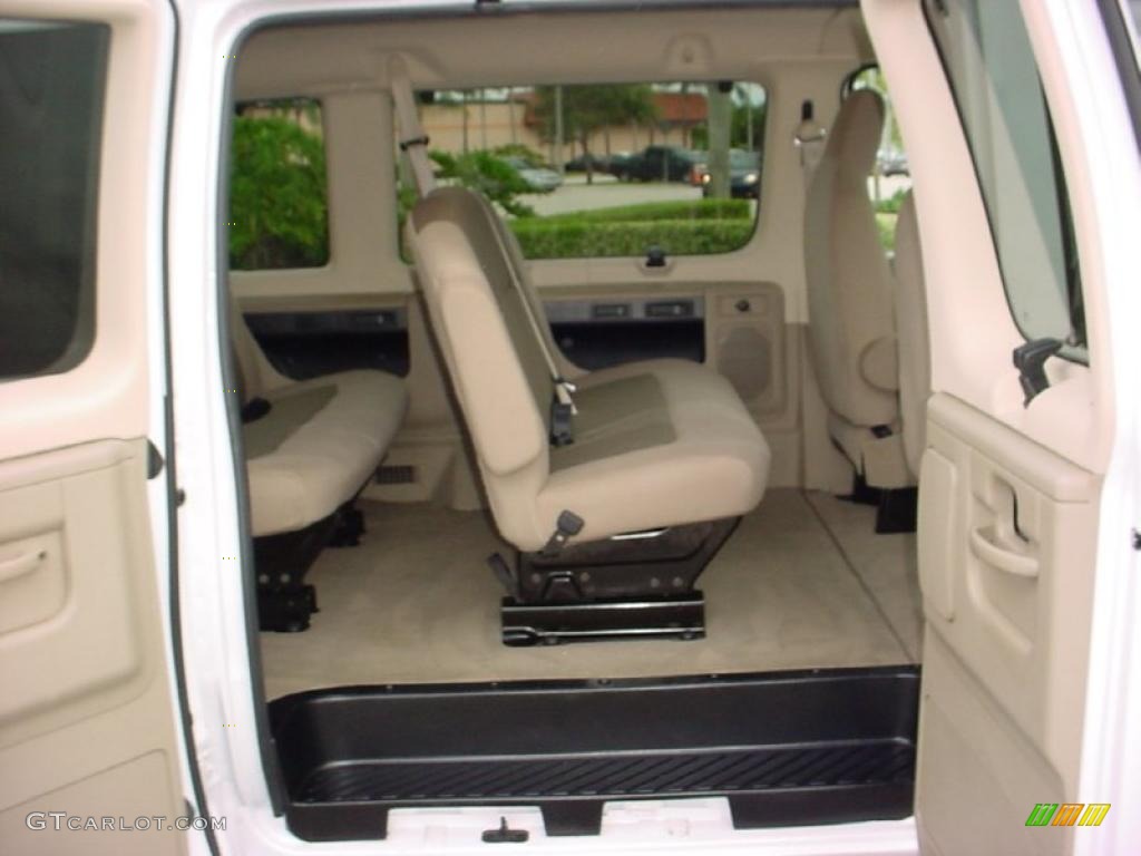 Medium Pebble Interior 2010 Ford E Series Van E350 XLT Passenger Photo #39143286