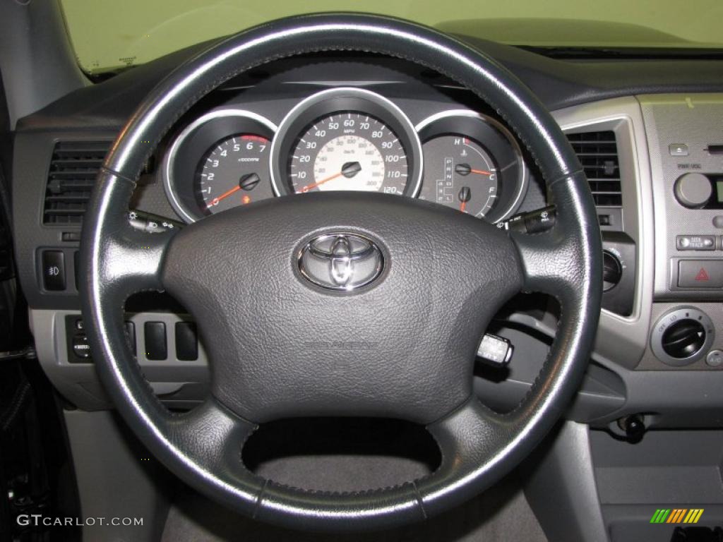 2008 Toyota Tacoma V6 TRD Sport Access Cab 4x4 Graphite Gray Dashboard Photo #39143650