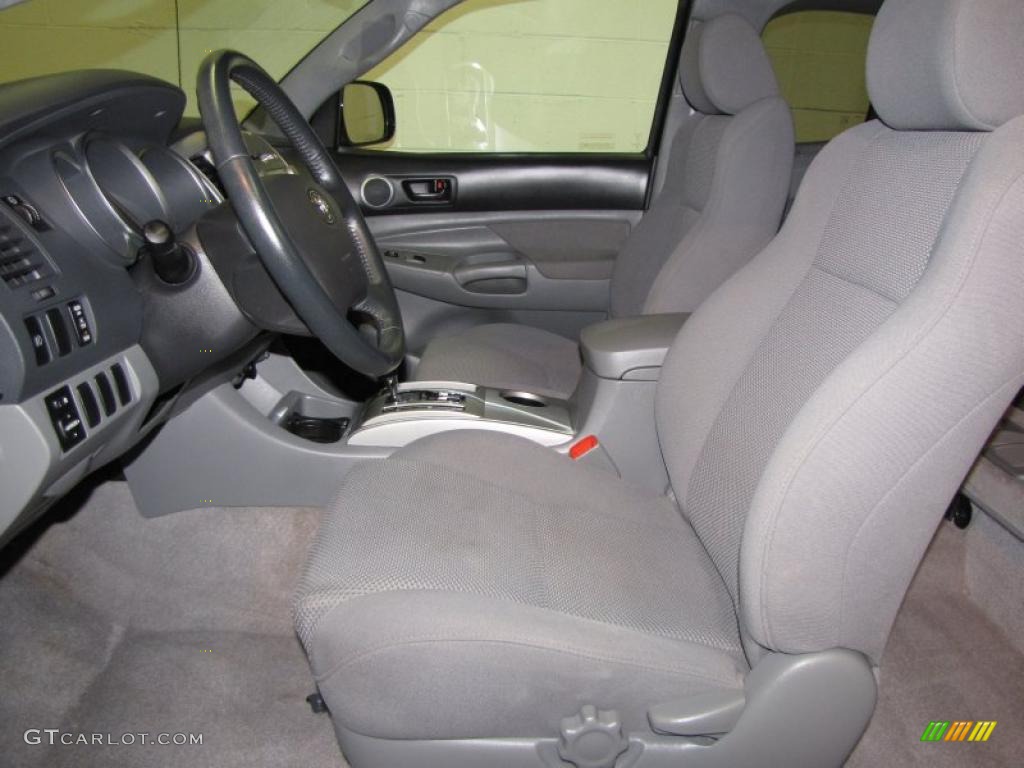 Graphite Gray Interior 2008 Toyota Tacoma V6 TRD Sport Access Cab 4x4 Photo #39143682