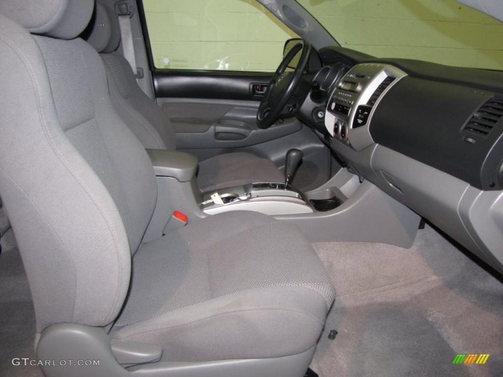 Graphite Gray Interior 2008 Toyota Tacoma V6 TRD Sport Access Cab 4x4 Photo #39143710