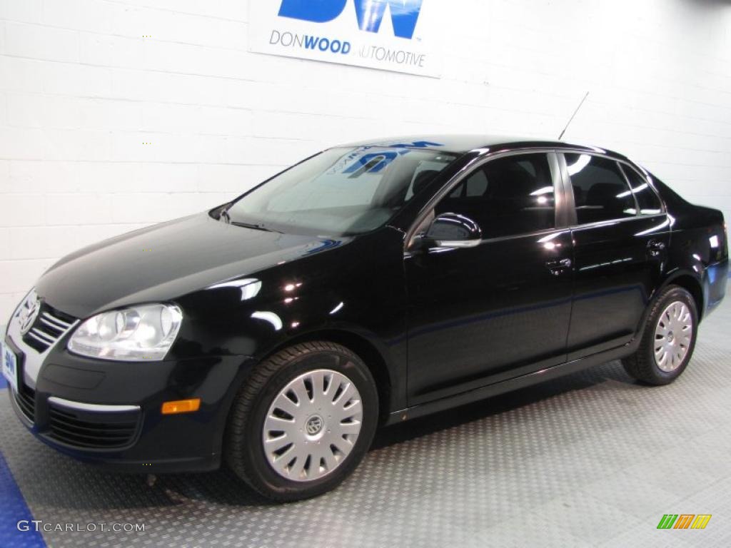 Black 2007 Volkswagen Jetta 2.5 Sedan Exterior Photo #39143830