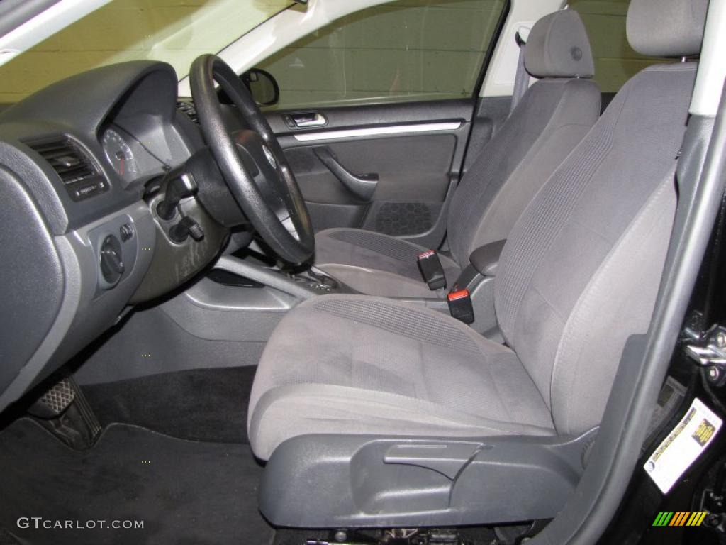 Anthracite Interior 2007 Volkswagen Jetta 2.5 Sedan Photo #39143938