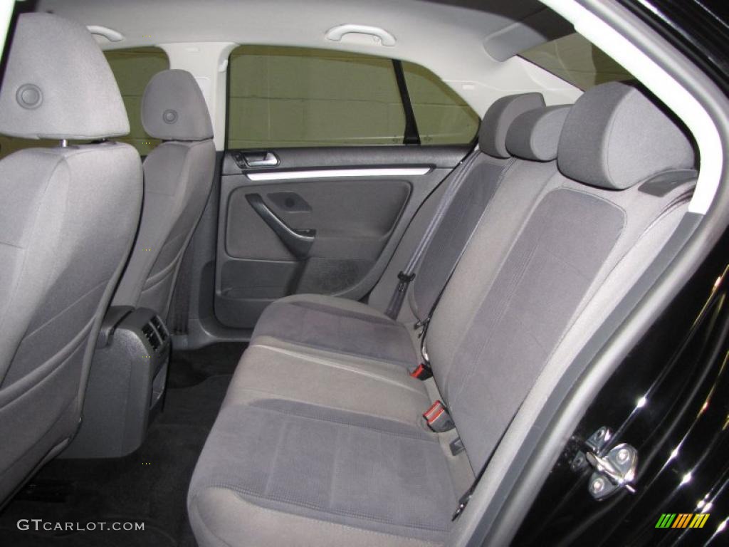 Anthracite Interior 2007 Volkswagen Jetta 2.5 Sedan Photo #39143950