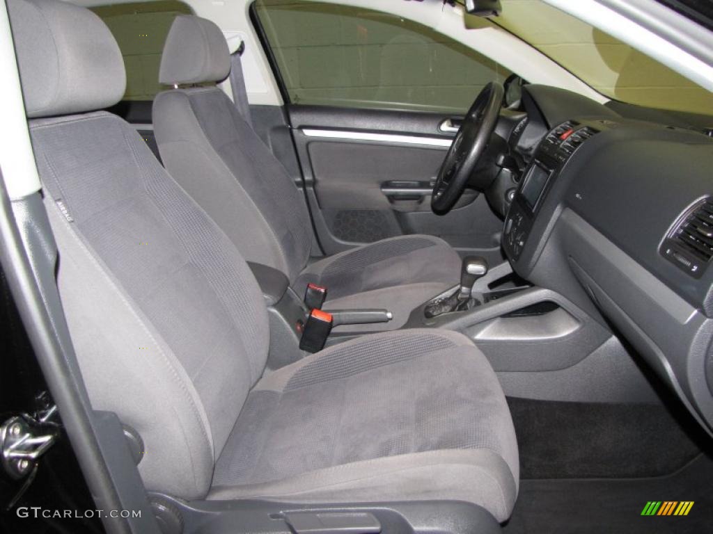 Anthracite Interior 2007 Volkswagen Jetta 2.5 Sedan Photo #39143966