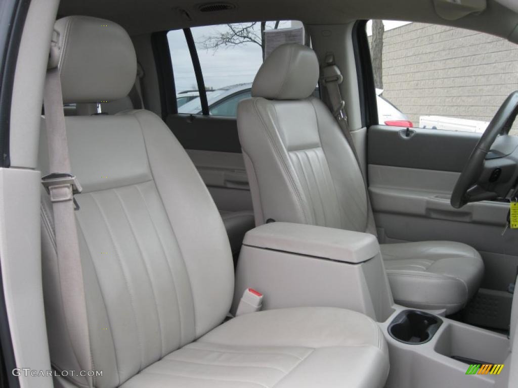 Medium Slate Gray Interior 2005 Dodge Durango Limited 4x4 Photo #39144150