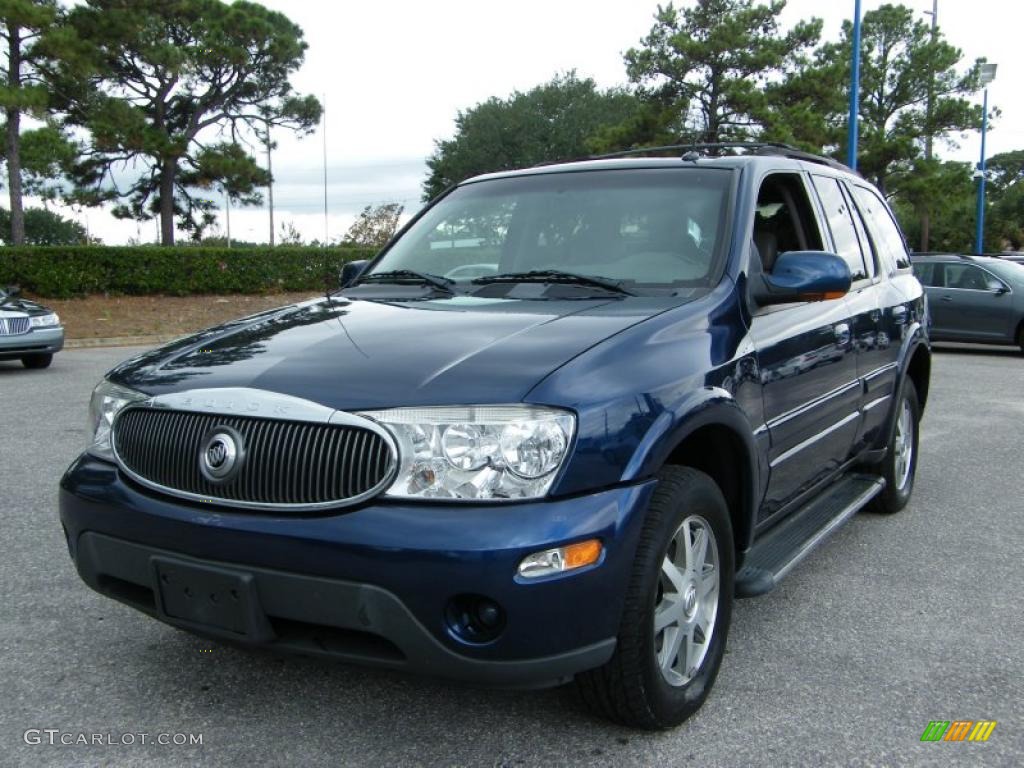 Indigo Blue Metallic 2004 Buick Rainier CXL AWD Exterior Photo #39144294