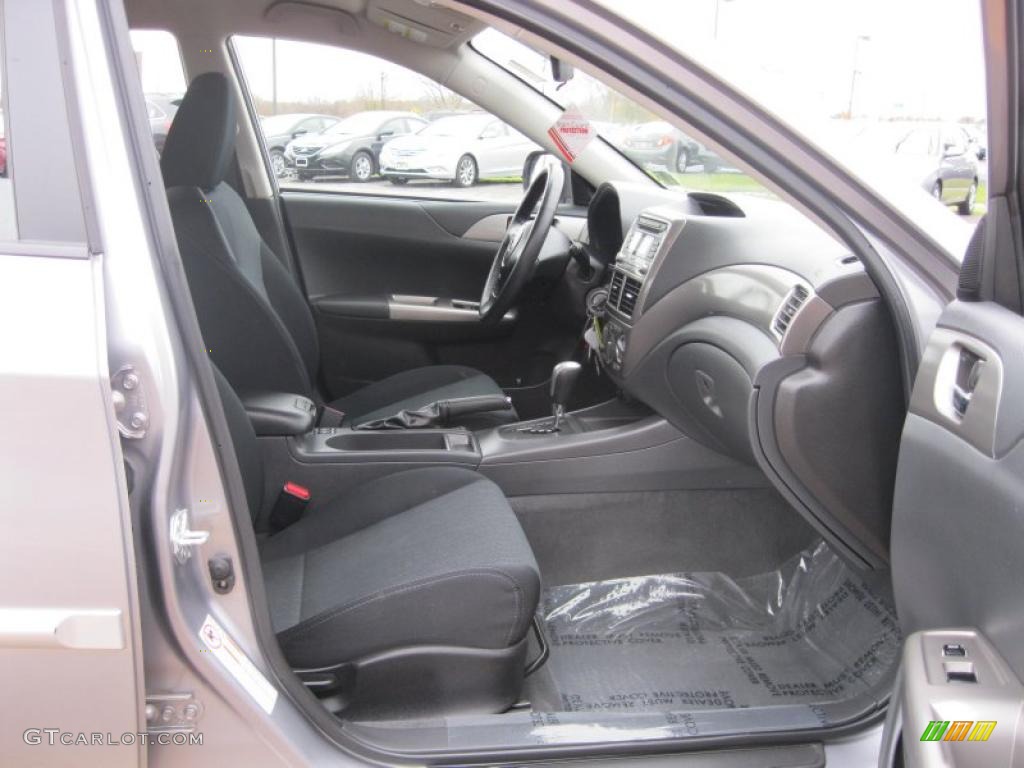 Carbon Black Interior 2008 Subaru Impreza Outback Sport Wagon Photo #39144586