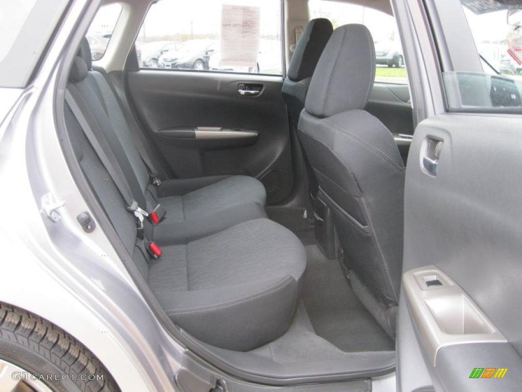 Carbon Black Interior 2008 Subaru Impreza Outback Sport Wagon Photo #39144646
