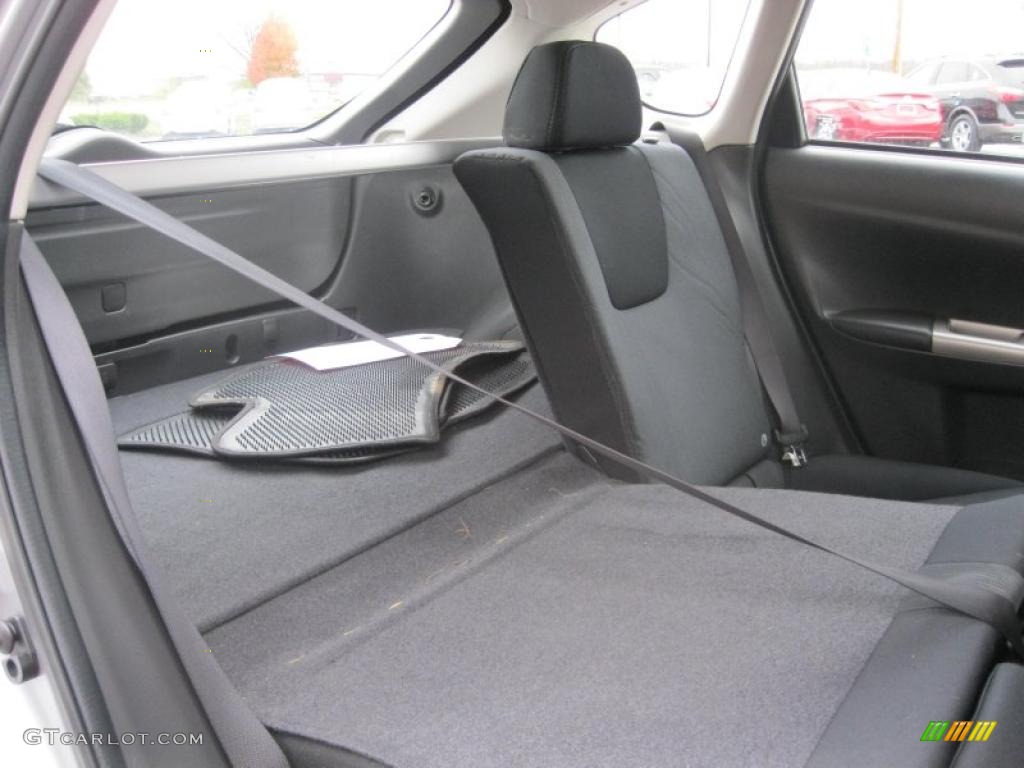 Carbon Black Interior 2008 Subaru Impreza Outback Sport Wagon Photo #39144654