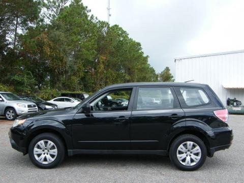 Obsidian Black Pearl Subaru Forester in 2010. Obsidian Black Pearl