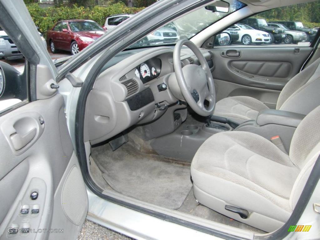 Dark Slate Gray Interior 2003 Dodge Stratus SE Sedan Photo #39145366