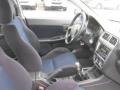 Black 2002 Subaru Impreza WRX Sedan Interior Color