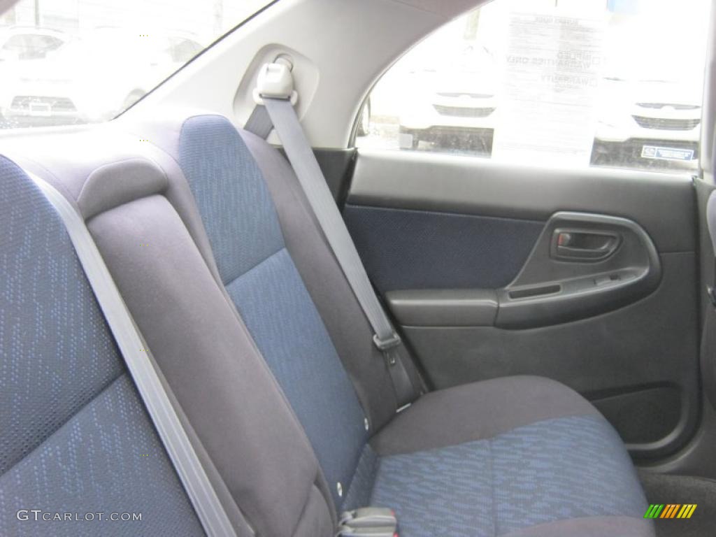 2002 Impreza WRX Sedan - WR Blue Pearl / Black photo #8