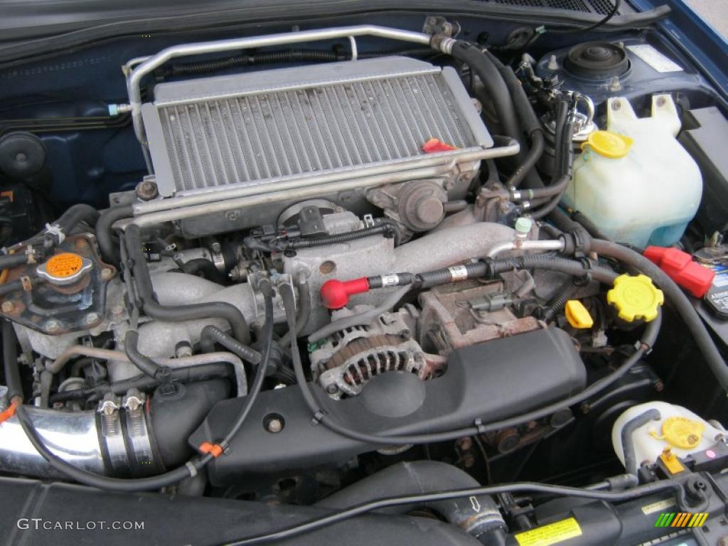 2002 Subaru Impreza WRX Sedan 2.0 Liter Turbocharged DOHC 16-Valve Flat 4 Cylinder Engine Photo #39145426