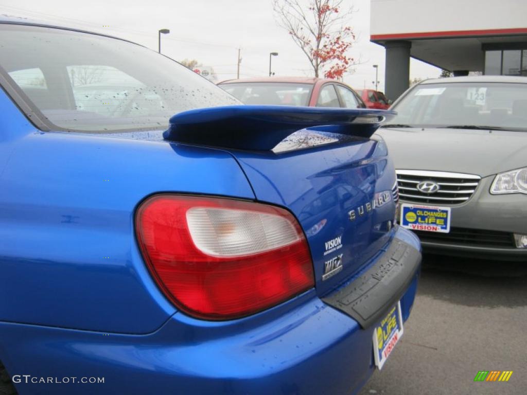 2002 Impreza WRX Sedan - WR Blue Pearl / Black photo #11