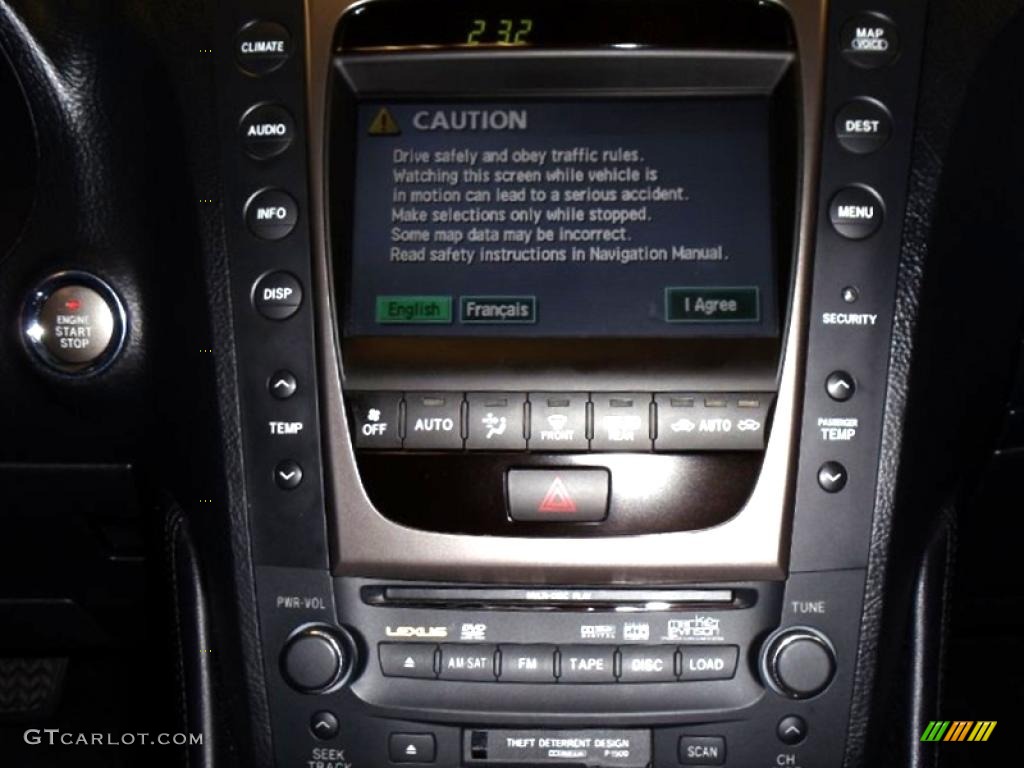 2006 Lexus GS 430 Controls Photo #39146314
