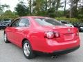 2008 Salsa Red Volkswagen Jetta SE Sedan  photo #3