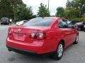 2008 Salsa Red Volkswagen Jetta SE Sedan  photo #5