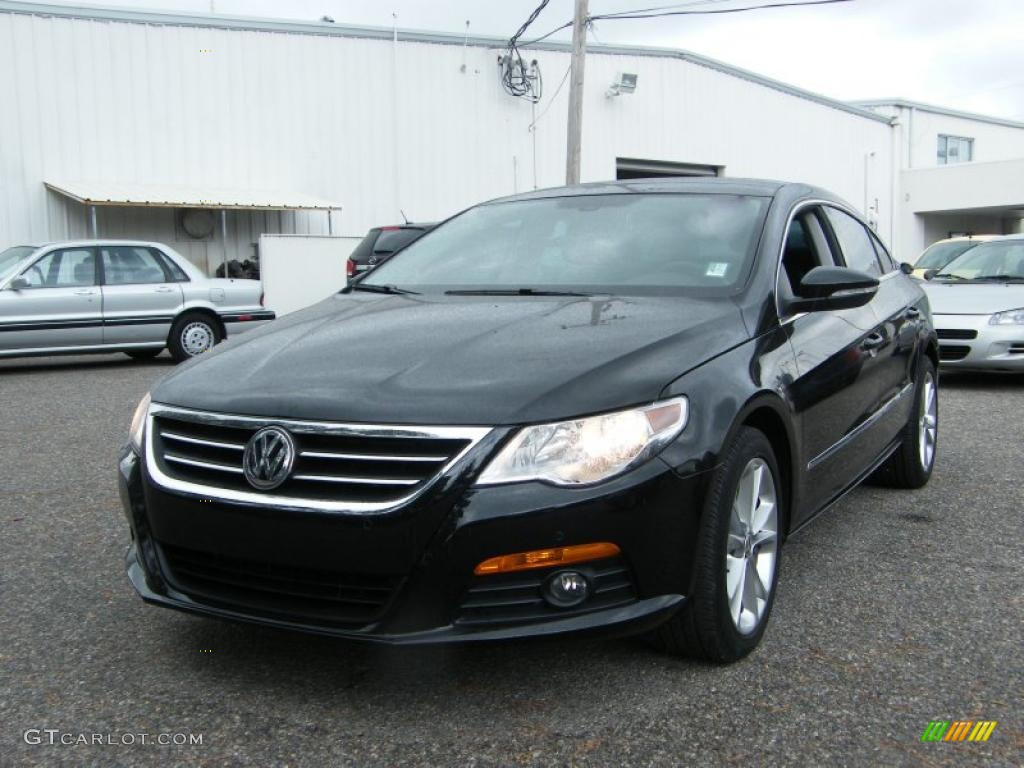 Deep Black 2009 Volkswagen CC Luxury Exterior Photo #39146930