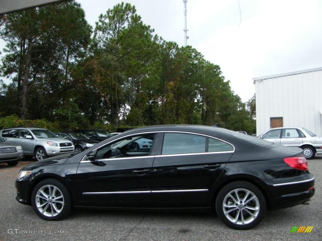 Deep Black 2009 Volkswagen CC Luxury Exterior Photo #39146934