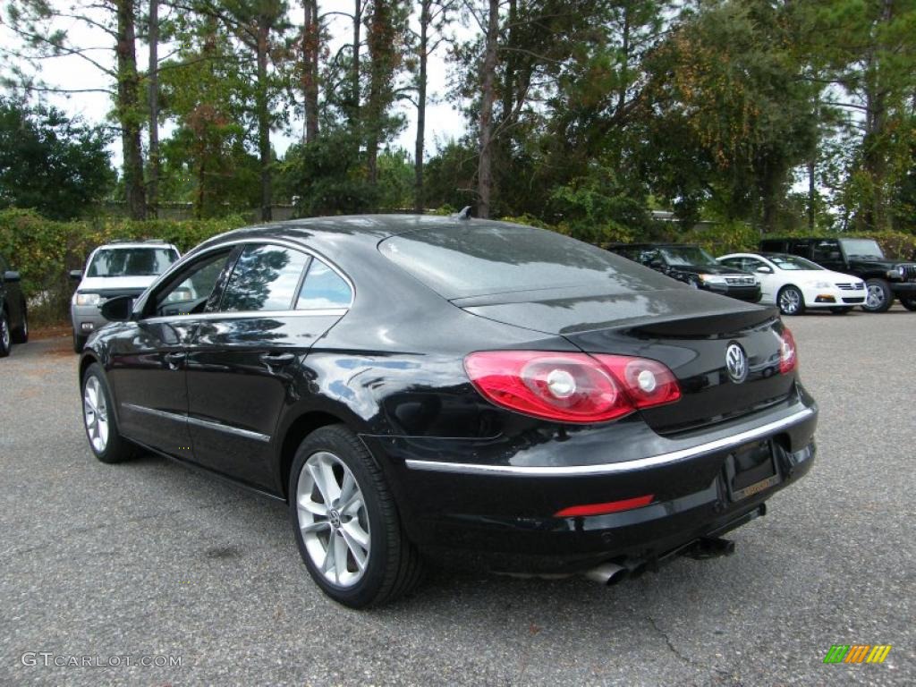 Deep Black 2009 Volkswagen CC Luxury Exterior Photo #39146938