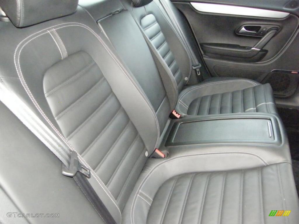 Black Interior 2009 Volkswagen CC Luxury Photo #39147158