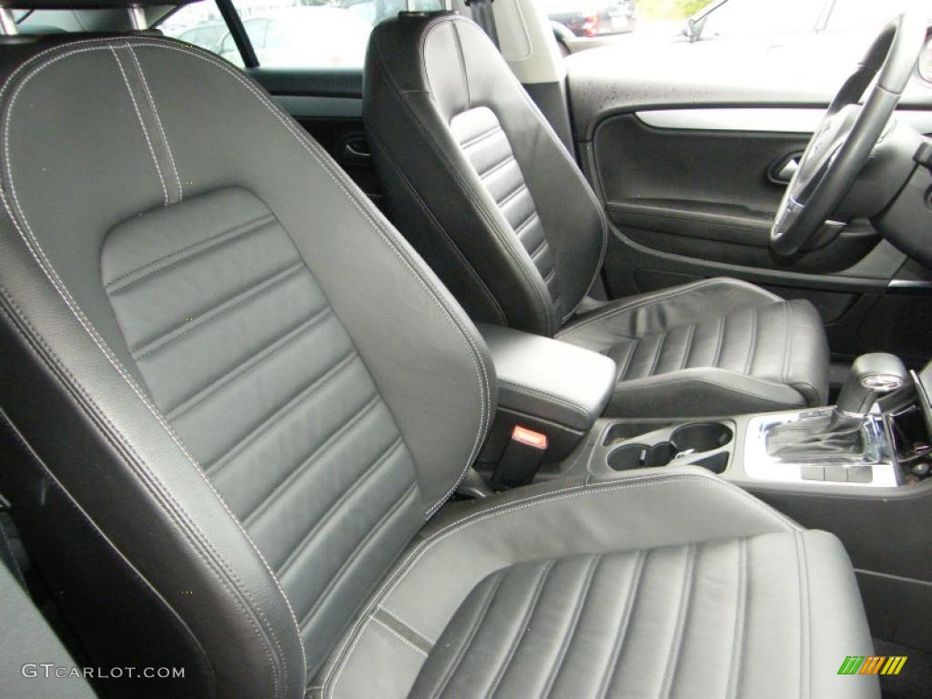 Black Interior 2009 Volkswagen CC Luxury Photo #39147162