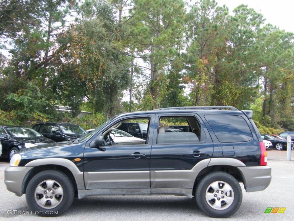 Mystic Black 2003 Mazda Tribute ES-V6 Exterior Photo #39147190