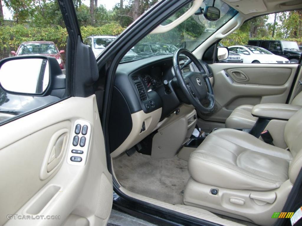 Medium Pebble Beige Interior 2003 Mazda Tribute ES-V6 Photo #39147274