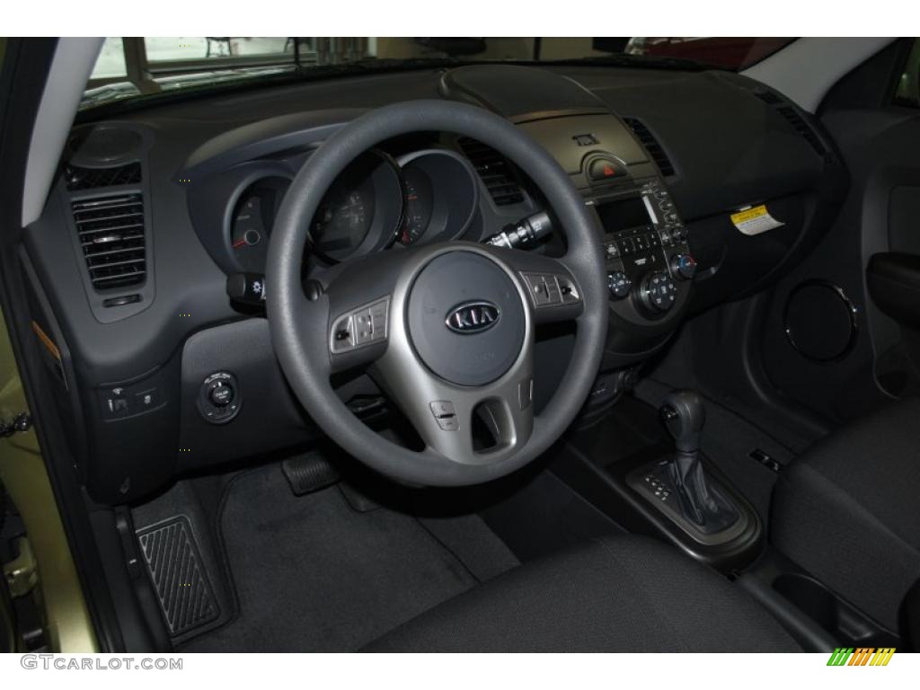 Black Soul Logo Cloth Interior 2011 Kia Soul + Photo #39147714
