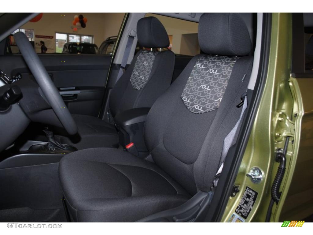 Black Soul Logo Cloth Interior 2011 Kia Soul + Photo #39147722