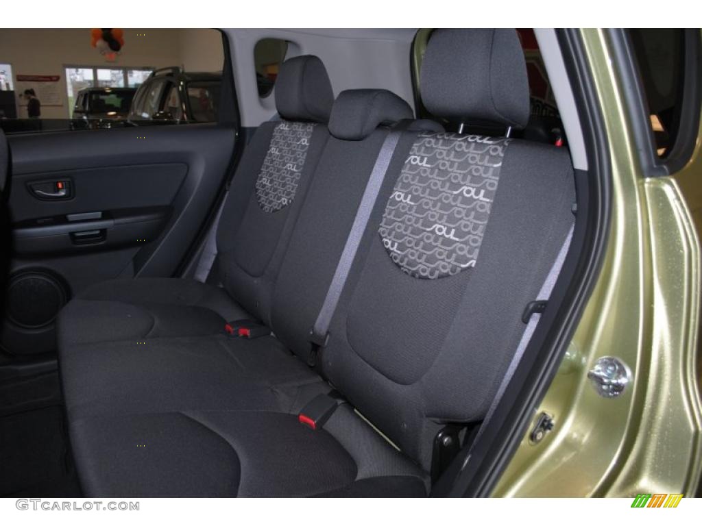 Black Soul Logo Cloth Interior 2011 Kia Soul + Photo #39147730