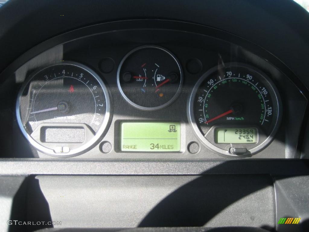 2006 Land Rover Range Rover Sport Supercharged Gauges Photo #39149897